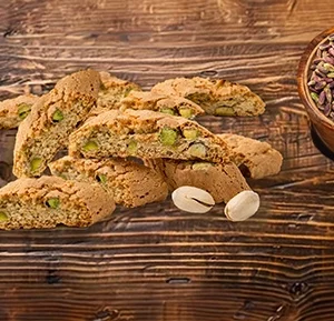 SaboresdelAbuelo: Biscotti to accompany your daily coffee - Pistachio Biscotti