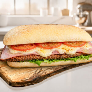 Authentic Argentine beef Milanesa Sandwich